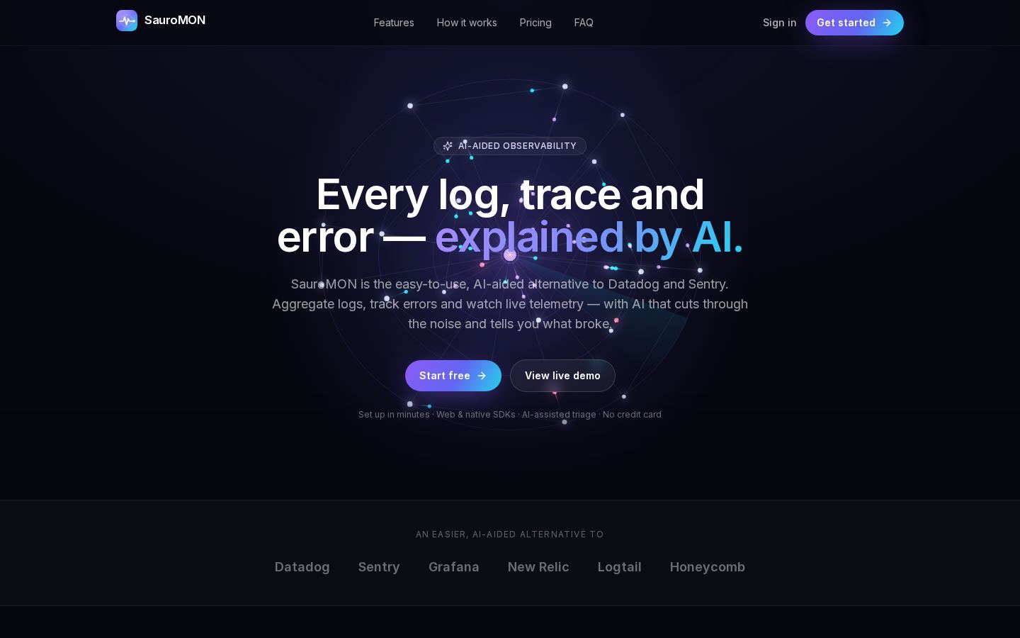 SauroMON website